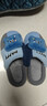 小豬班納男女寶室內外穿居家兒童保暖軟底可愛(ài)卡通毛絨棉拖鞋 藍灰色 36 曬單實(shí)拍圖