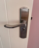 固特（GUTE）門(mén)鎖室內臥室木門(mén)鎖房間門(mén)把手不銹鋼衛生間門(mén)鎖拉絲色可調節門(mén)鎖 曬單實(shí)拍圖