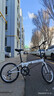 大行（DAHON）經(jīng)典D6折疊自行車(chē)20英寸6速成人休閑單車(chē) KBC061 白色 曬單實(shí)拍圖