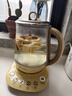 北鼎（Buydeem）【無(wú)膠水】養生壺中藥壺多功能養生壺恒溫壺迷你玻璃煮茶器煮茶壺燒水壺1.5L K123小鵝黃 曬單實(shí)拍圖