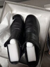 紅蜻蜓秋冬老人棉鞋厚絨保暖皮鞋短靴中老年防滑女靴WTC43709黑色38 曬單實(shí)拍圖
