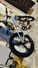 鳳凰（Phoenix）兒童自行車(chē)男女學(xué)生6-15歲變速山地車(chē) 超越二代 22寸 一體輪 白藍 曬單實(shí)拍圖