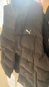 彪馬（PUMA）防風(fēng)拒水80絨鴨絨羽絨背心男冬季保暖運動(dòng)馬甲528707 黑色-01 XL (185/104A) 曬單實(shí)拍圖