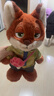 迪士尼（Disney）瘋狂動(dòng)物城尼克加骨架玩偶禮盒毛絨玩具三八節女神禮物生日禮物女 曬單實(shí)拍圖