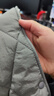 男士棉衣冬季加絨加厚校服內膽打底保暖神器新款棉襖短款棉服外套 灰色-專(zhuān)柜品質(zhì) XL 建議120-140斤 曬單實(shí)拍圖