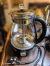 德國進(jìn)口全自動(dòng)煮茶器蒸汽噴淋式養生茶壺大容量家用泡煮茶玻璃電熱泡茶爐具 基礎款典雅黑色(手動(dòng) 曬單實(shí)拍圖