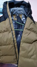 黑冰（BLACKICE）秋冬男羽絨服防風(fēng)保暖耐磨700蓬鵝絨拼色連帽外套  F8567MJ 黑棕 L 曬單實(shí)拍圖