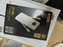 品勝【3C認證可上飛機】自帶雙線(xiàn)充電寶10500毫安大容量22.5W快充移動(dòng)電源適用華為蘋(píng)果17promax手機白 曬單實(shí)拍圖