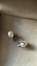 Qlady女士淡水珍珠耳環(huán)女簡(jiǎn)約氣質(zhì)銀飾米珠珍珠耳墜輕奢耳飾生日禮物 曬單實(shí)拍圖