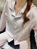 倩升帶胸墊睡衣女款甜美卡通格子貓咪2026年新款春秋季長(cháng)袖家居服套裝 A738 粉格貓 M 曬單實(shí)拍圖
