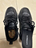 哈森（Harson）男鞋厚底運動(dòng)休閑鞋增高休閑板鞋男真皮 黑色單里 43 曬單實(shí)拍圖