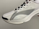 李寧馭帥20 丨疾?科技籃球鞋26年新款防滑耐磨專(zhuān)業(yè)運動(dòng)鞋 標準白/銀色-9 白蹄烏 45 曬單實(shí)拍圖