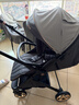 凱利童車(chē)kinlee凱利PS102pro新生兒推車(chē)可坐可躺一秒折疊雙向出行嬰兒推車(chē) pro熔巖灰+護脊墊+涼席+全包蚊帳 曬單實(shí)拍圖
