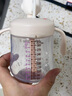 DEATKN德國兒童牛奶杯3-6歲帶刻度ppsu直飲奶瓶寶寶吸管喝奶學(xué)飲水杯子 貓頭鷹牛奶杯【330ml新款-防噴防漏】 曬單實(shí)拍圖