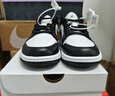 耐克喬丹女子輕便板鞋春季平底刺繡低幫運動(dòng)鞋JORDAN AJ1 DC0774 101白色/黑/白色 39 曬單實(shí)拍圖