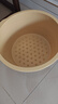 泡腳桶塑料足療足浴盆沐足桶按摩加厚洗腳盆家用泡腳盆過(guò)小腿 【按摩足浴盆】奶油白[活動(dòng)款] 曬單實(shí)拍圖