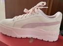 彪馬（PUMA）厚底鞋|復古增高粉色松糕鞋女款冬季休閑鞋KARMEN 397457 粉色-迷霧紫-11 35.5 曬單實(shí)拍圖