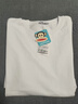 大嘴猴（paul frank）短袖男士夏季潮圓領(lǐng)T恤男休閑寬松220g重磅純棉男裝 白色 XL 曬單實(shí)拍圖