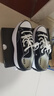 匡威（Converse）官方 Run Star Hike低幫帆布流星厚底鞋黑色168816C 黑色/168816C 36 曬單實(shí)拍圖