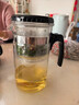 金灶（KAMJOVE）玻璃飄逸杯茶水分離泡茶壺 泡茶杯懶人茶具茶壺泡茶分離器 TP-200/1000ml 曬單實(shí)拍圖