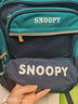 史努比（SNOOPY）小學(xué)生書(shū)包輕便兒童護脊減負雙肩包痛包 四到六年級 寶藍綠大號 曬單實(shí)拍圖