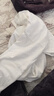 【京東直采】210g純棉 圓領(lǐng)短袖t恤男 打底內搭衛衣秋冬服飾5折 白色（短袖） L （110-125斤） 曬單實(shí)拍圖