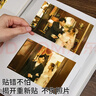 洧宜 相冊diy手工紀念冊自粘式大容量覆膜相冊本情侶家庭影集收納冊 大號殷紅40頁(yè)【白色內頁(yè)】 曬單實(shí)拍圖