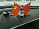 迪加倫五星紅旗汽車(chē)擺件車(chē)載用國旗黨旗辦公室會(huì )議室桌旗車(chē)內裝飾擺件 曬單實(shí)拍圖