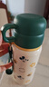 迪士尼（Disney）兒童保溫杯316不銹鋼吸管直飲水杯幼兒園小學(xué)生雙飲水壺綠米奇 曬單實(shí)拍圖