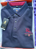 勞倫拉保羅高端品牌長(cháng)袖POLO衫男春秋新款中青純棉商務(wù)休閑翻領(lǐng)刺繡上衣T恤 寶藍色 XL (建議140-155斤) 曬單實(shí)拍圖