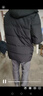 雅鹿中長(cháng)款羽絨服男款爸爸冬裝加厚防寒服中老年人加絨加厚保暖外套男 曬單實(shí)拍圖