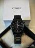 西鐵城（CITIZEN）手表 男表“黑武士”光動(dòng)能休閑時(shí)尚男士表5年保修38婦女節禮物 CA0615-59E 曬單實(shí)拍圖