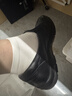 粒米襪子男秋冬季防臭抗菌男士襪子吸濕透氣休閑短襪純色襪子 曬單實(shí)拍圖