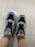 斐樂(lè )FILA兒童童鞋跑步鞋2026年春季新款男女中大童兒童復古跑鞋 黑/亮灰-BL 35 內長(cháng)21.5cm 曬單實(shí)拍圖