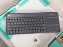 羅技（Logitech） K400 Plus觸控鍵盤(pán)鍵鼠套裝筆記本臺式機用無(wú)線(xiàn)鍵盤(pán)帶觸摸板一體鍵盤(pán) K400 Plus無(wú)線(xiàn)鍵盤(pán) 曬單實(shí)拍圖