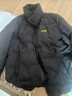 JEEP吉普羽絨服男冬季短款休閑立領(lǐng)外套男士潮牌保暖衣服男裝 黑色 XL 曬單實(shí)拍圖