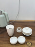 蘇氏陶瓷羊脂玉白瓷功夫茶具套裝三才蓋碗泡茶壺六君子大套組禮盒 曬單實(shí)拍圖