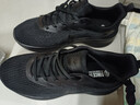 雙星八特跑步鞋男春秋透氣百搭運動(dòng)鞋子男輕便上班休閑鞋工作男鞋 黑色 42 曬單實(shí)拍圖