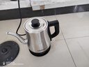 金灶（KAMJOVE）燒水壺全自動(dòng)一體自動(dòng)斷電長(cháng)嘴電熱水壺 茶臺熱水壺家用全鋼壺體泡茶專(zhuān)用快速燒水電水壺 T-93 1L 不銹鋼色 曬單實(shí)拍圖