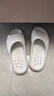 李寧（LI-NING）運動(dòng)拖鞋男女四季情侶一字拖鞋家居洗澡海邊防滑防異味外穿拖鞋 曬單實(shí)拍圖