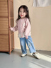 班喜迪女童外套春裝2026新款兒童衣服春秋裝洋氣公主上衣寶寶小童裝衣服 粉色 100 曬單實(shí)拍圖