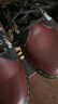馬丁博士（Dr.Martens）宮里的世界1461國風(fēng)馬丁男女款早春新中式單鞋 酒紅色+黑色 39 曬單實(shí)拍圖