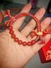 普陀山朱砂紫金砂帝王砂散珠珠子原礦手串diy配珠單珠 【22顆】帝王砂/8mm珠徑-夠單圈 曬單實(shí)拍圖
