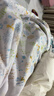 無(wú)印良品100%全棉磨毛四件套 秋冬加厚保暖雙人純棉床單 被套200*230cm初漫 曬單實(shí)拍圖