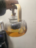 蘇氏陶瓷茶壺加厚高硼硅玻璃煮茶壺花茶壺木把提梁壺1000ml 曬單實(shí)拍圖