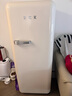 HCK哈士奇立式冰柜冷柜 225L容量風(fēng)冷除霜 一級能效家用展示柜保鮮柜全冷凍冰箱凍吐司 奶茶色 | 冷凍升級版225L 曬單實(shí)拍圖