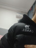 駱駝（CAMEL）羽絨服男新款加厚保暖90%絨羽絨面包服外套女 735CR07014，幻影黑，中性 M 曬單實(shí)拍圖