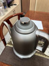 煦凜【德國】純鈦電熱燒水壺電開(kāi)水壺泡茶保溫一體全自動(dòng)恒溫水壺燒水器茶桌茶幾一體電茶壺茶具套裝 1.8L 【速熱款】純鈦加熱盤(pán)蒸汽管 曬單實(shí)拍圖
