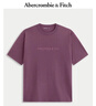 Abercrombie & Fitch美式復古舒適經(jīng)典百搭棉質(zhì)LOGO圓領(lǐng)短袖T恤25秋季男裝175-5430 紫紅色 XL (180/116A) 曬單實(shí)拍圖