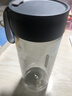 富光夏季女運動(dòng)水杯兒童便攜杯男夏天塑料杯隨手杯子 灰黑色 550ml 曬單實(shí)拍圖